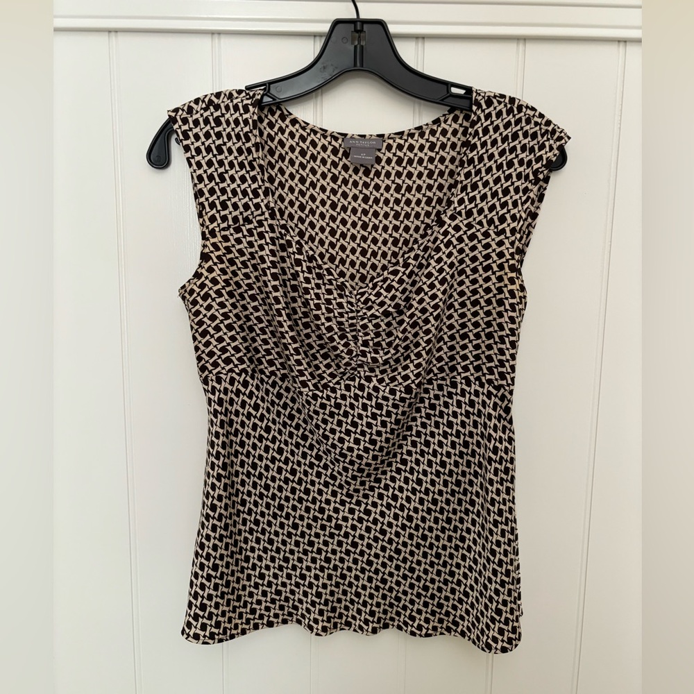 Ann Taylor Petite Silk Blouse
